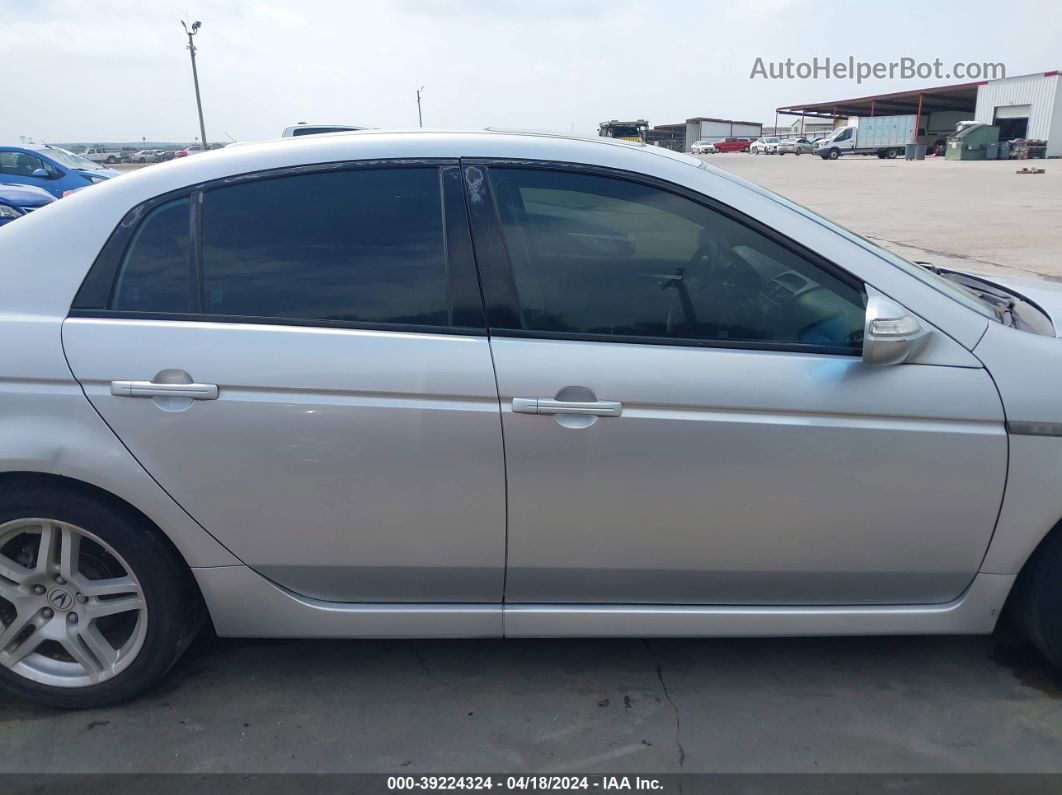 2008 Acura Tl 3.2 Silver vin: 19UUA662X8A025473