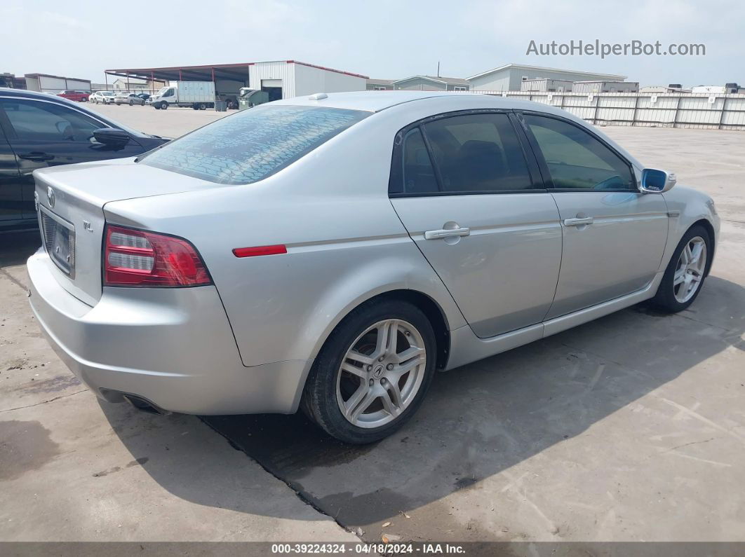 2008 Acura Tl 3.2 Silver vin: 19UUA662X8A025473