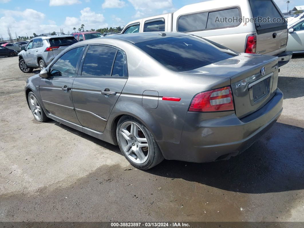 2008 Acura Tl 3.2 Gray vin: 19UUA662X8A025991