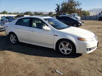 2008 Acura Tl  White vin: 19UUA662X8A028440