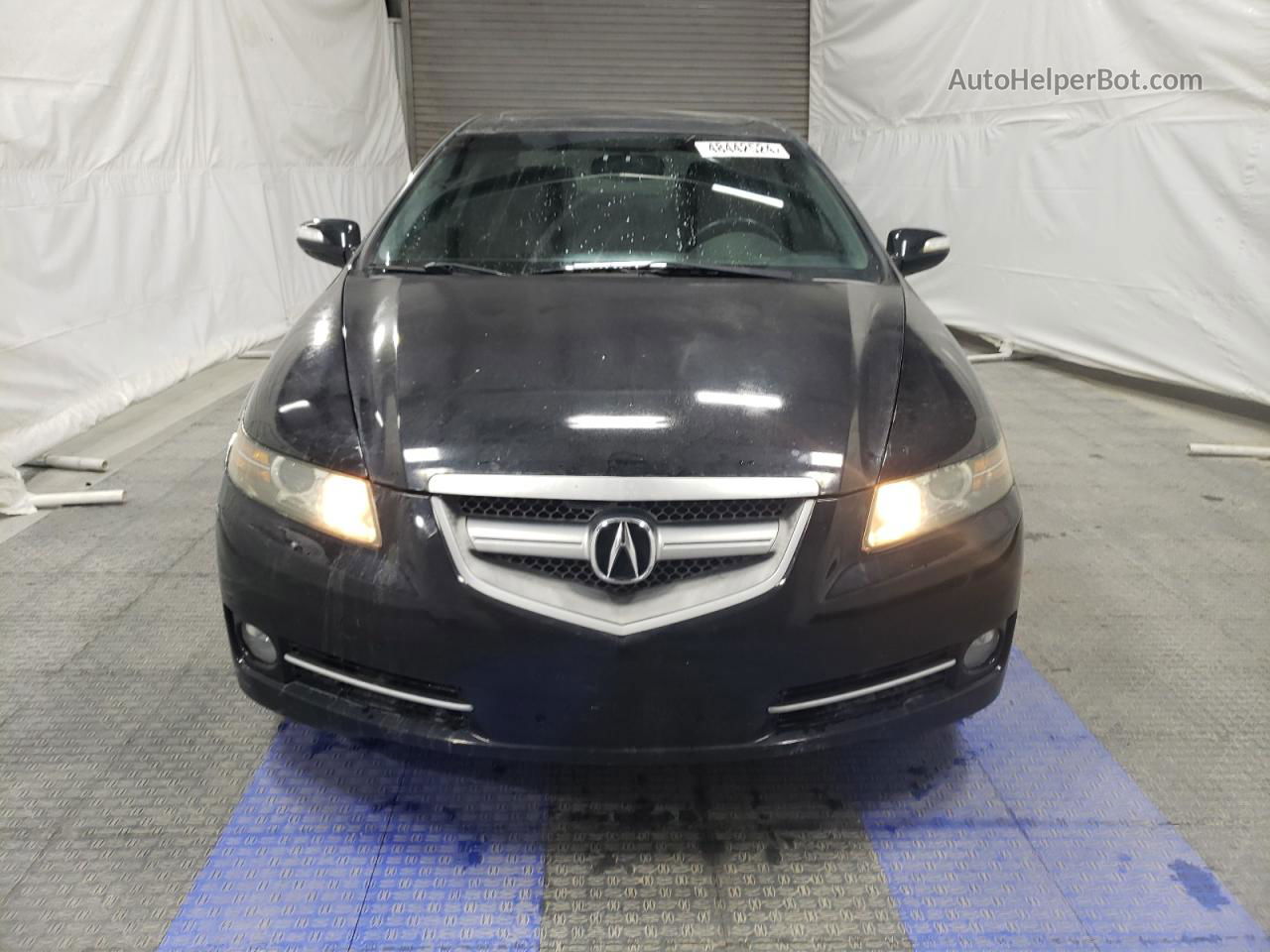 2008 Acura Tl  Black vin: 19UUA662X8A035405