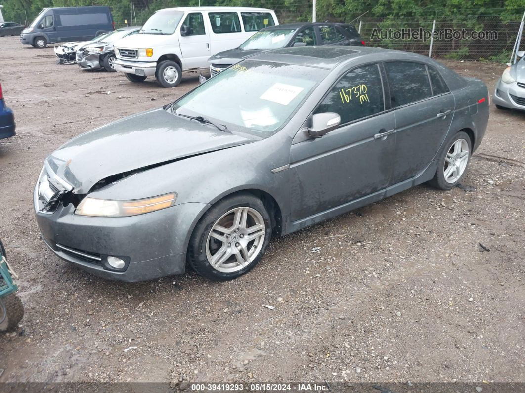 2008 Acura Tl 3.2 Gray vin: 19UUA662X8A052169