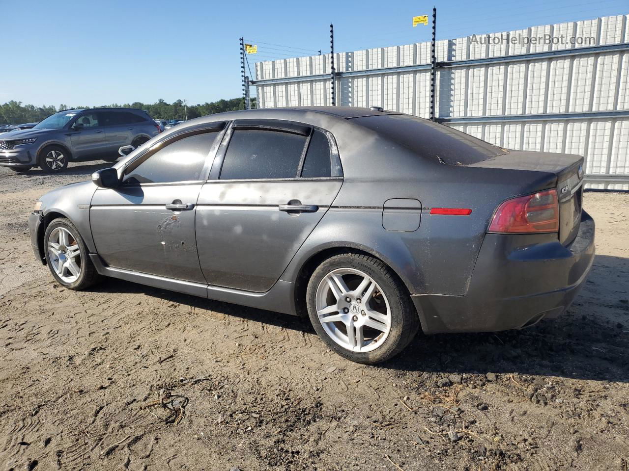 2008 Acura Tl  Черный vin: 19UUA662X8A053788