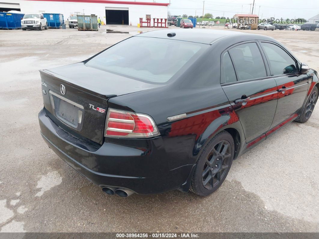 2008 Acura Tl Type S Black vin: 19UUA76508A017270