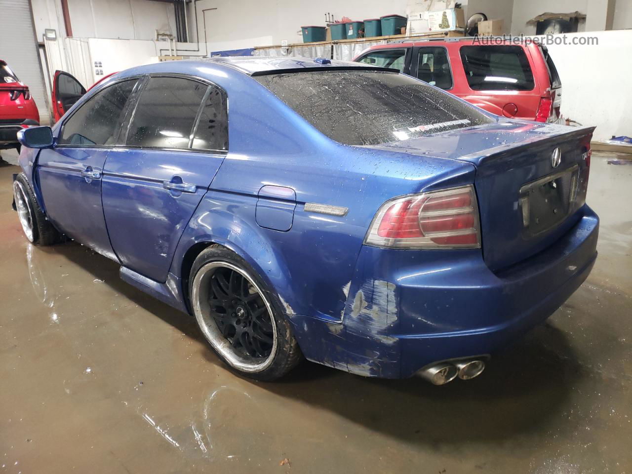 2008 Acura Tl Type S Blue vin: 19UUA76508A039432