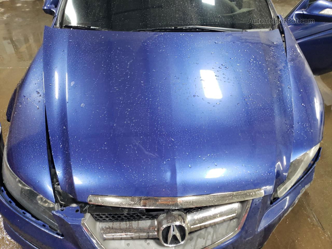 2008 Acura Tl Type S Синий vin: 19UUA76508A039432