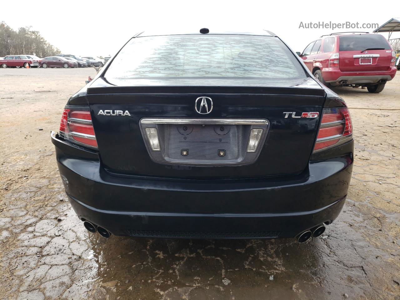 2008 Acura Tl Type S Черный vin: 19UUA76518A014992