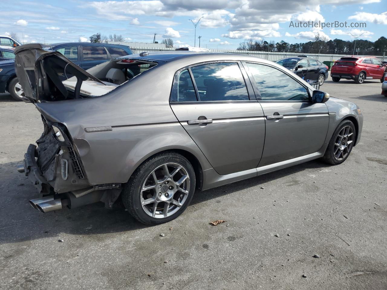 2008 Acura Tl Type S Brown vin: 19UUA76518A021036