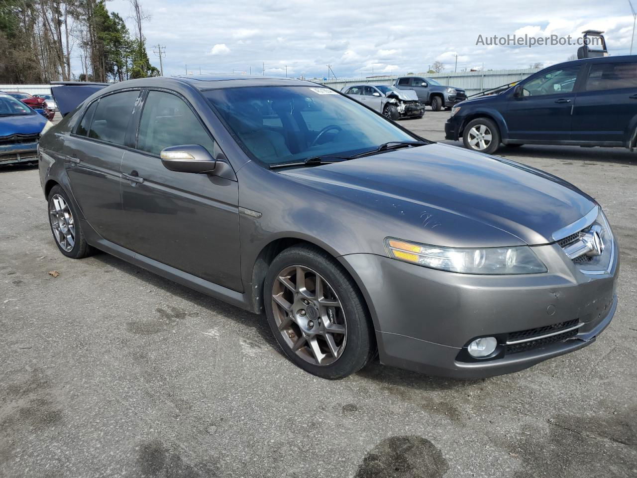 2008 Acura Tl Type S Brown vin: 19UUA76518A021036