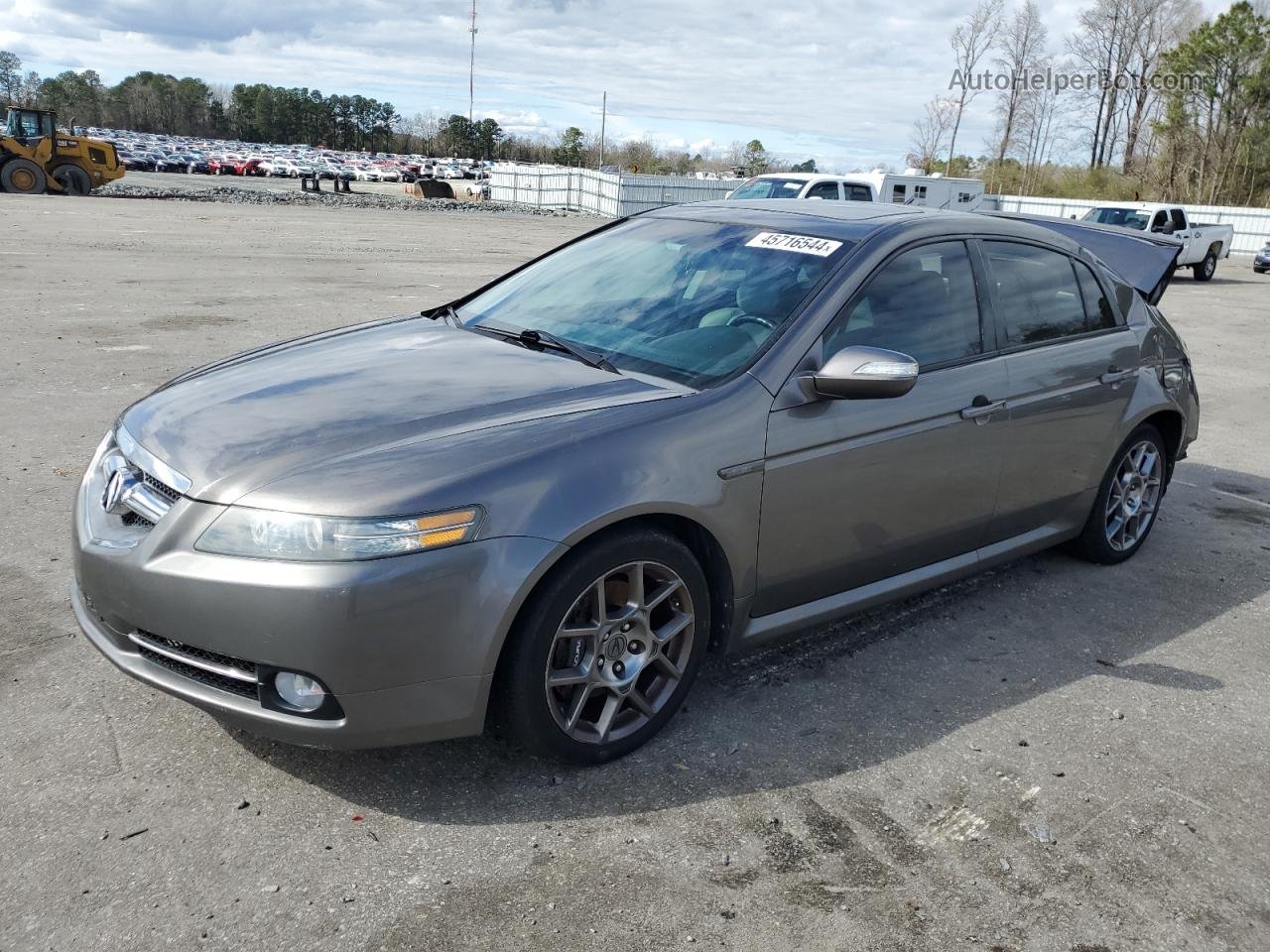 2008 Acura Tl Type S Brown vin: 19UUA76518A021036