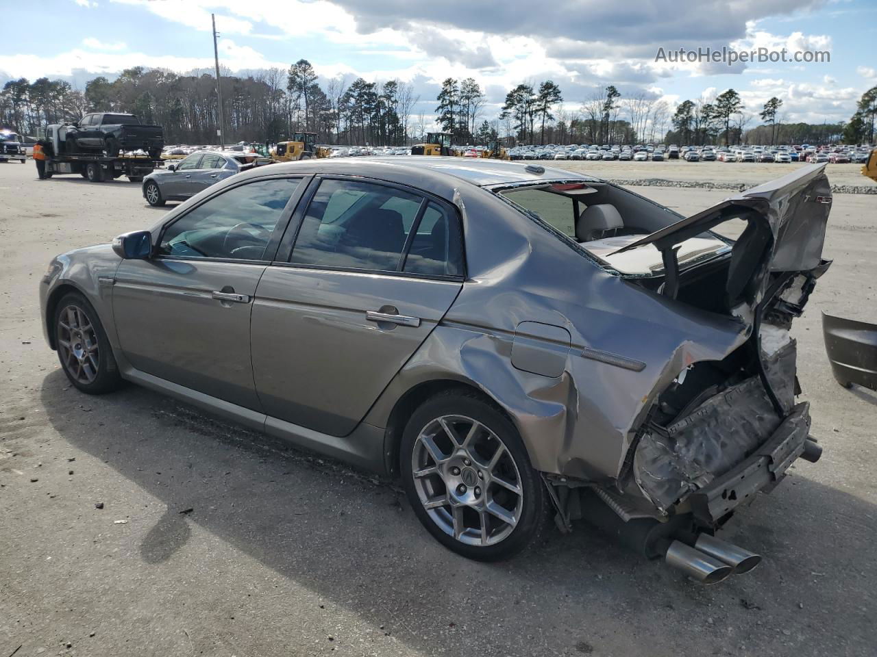 2008 Acura Tl Type S Brown vin: 19UUA76518A021036