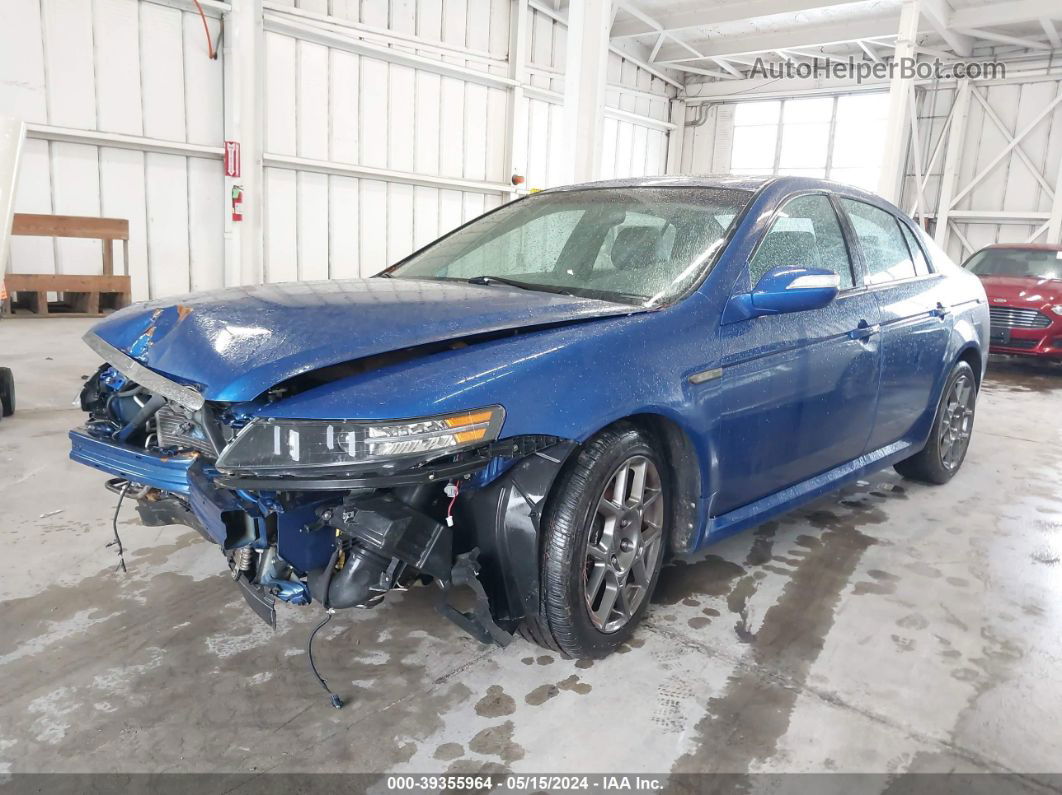 2008 Acura Tl Type S Blue vin: 19UUA76518A021716