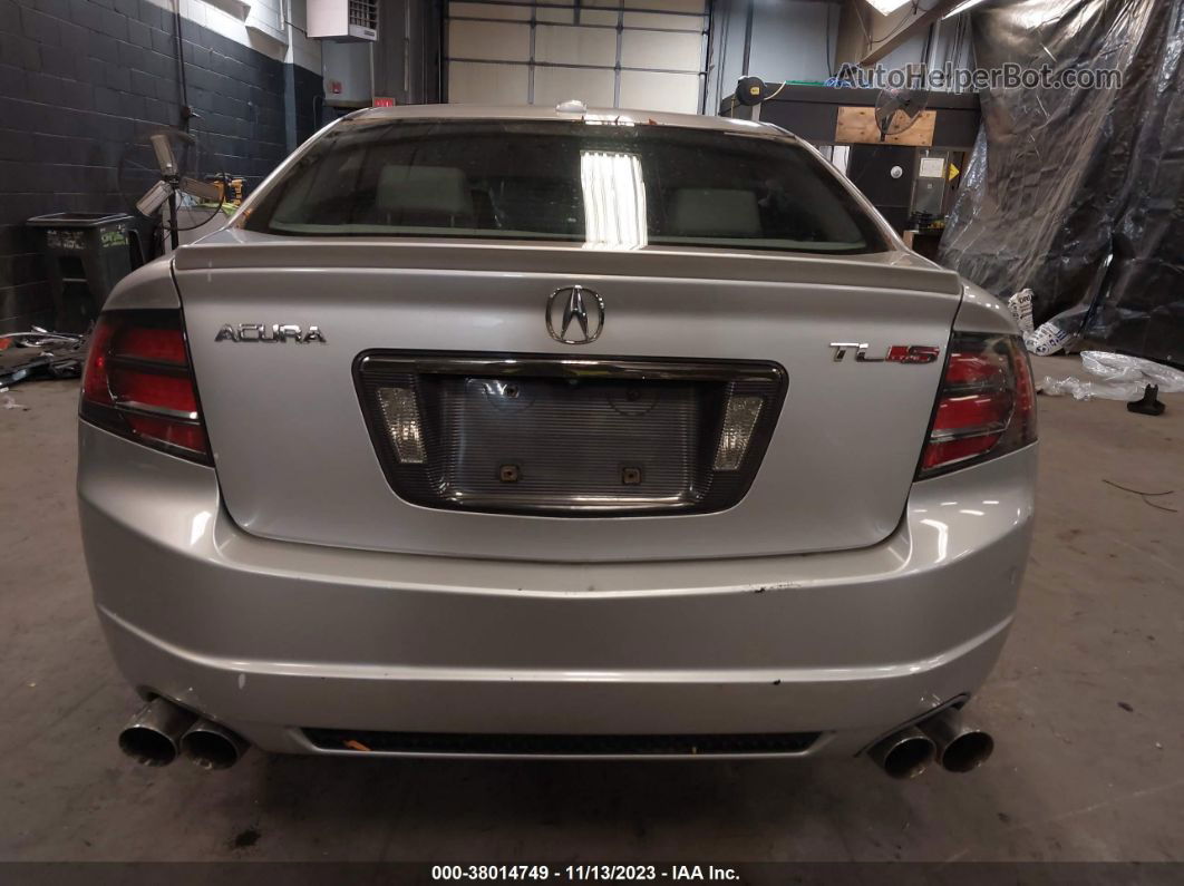 2008 Acura Tl Type S Серебряный vin: 19UUA76528A004908