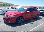 2008 Acura Tl Type S Red vin: 19UUA76528A011874