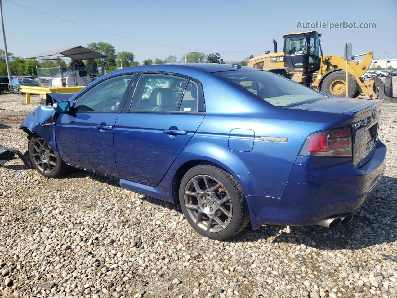 2008 Acura Tl Type S Blue vin: 19UUA76528A020977