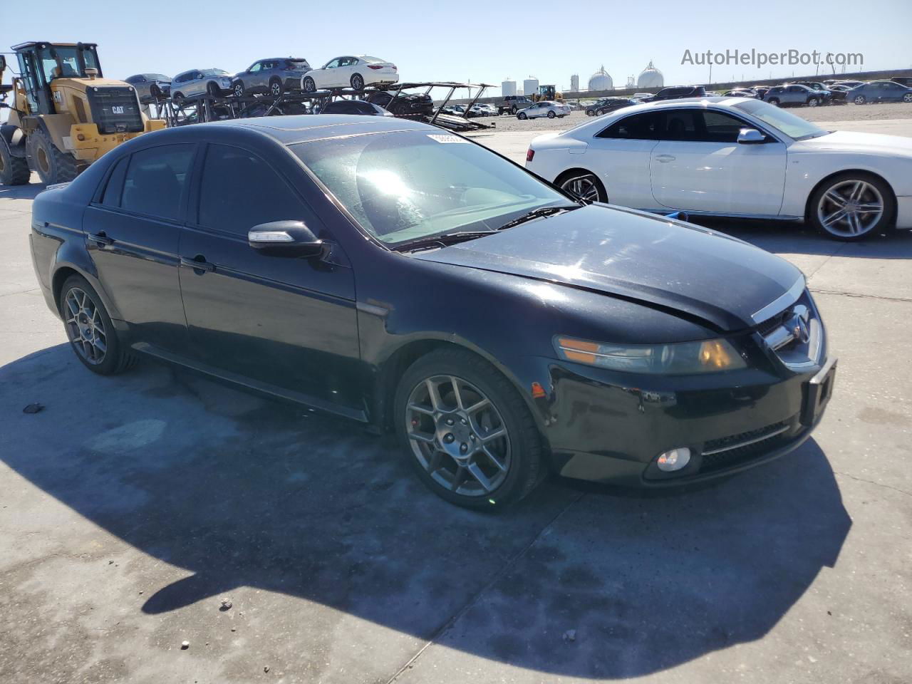 2008 Acura Tl Type S Black vin: 19UUA76528A050772