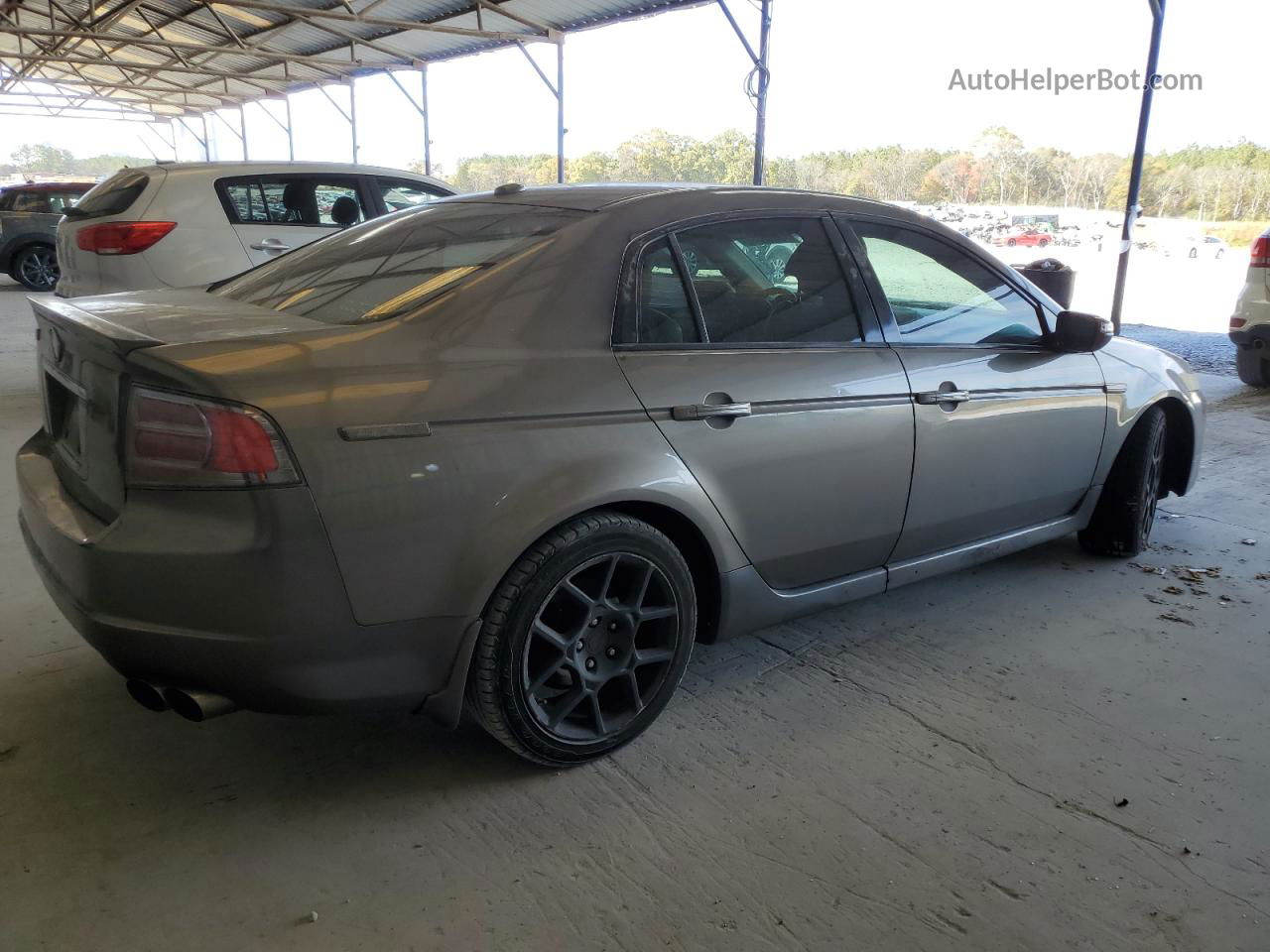 2008 Acura Tl Type S Gray vin: 19UUA76528A052697