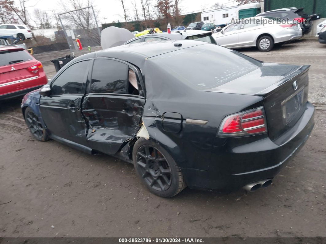 2008 Acura Tl Type S Black vin: 19UUA76548A046402