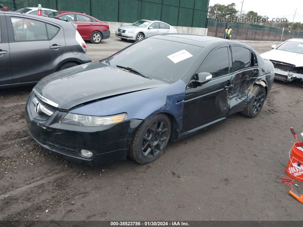 2008 Acura Tl Type S Black vin: 19UUA76548A046402