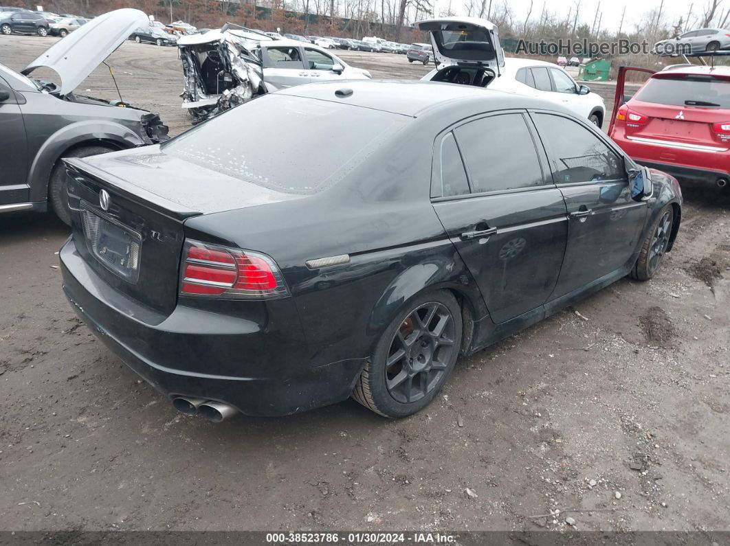 2008 Acura Tl Type S Black vin: 19UUA76548A046402