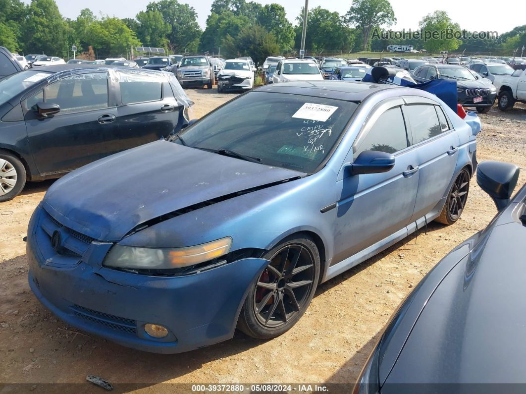 2008 Acura Tl Type S Blue vin: 19UUA76558A043377