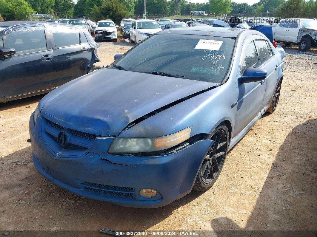 2008 Acura Tl Type S Blue vin: 19UUA76558A043377