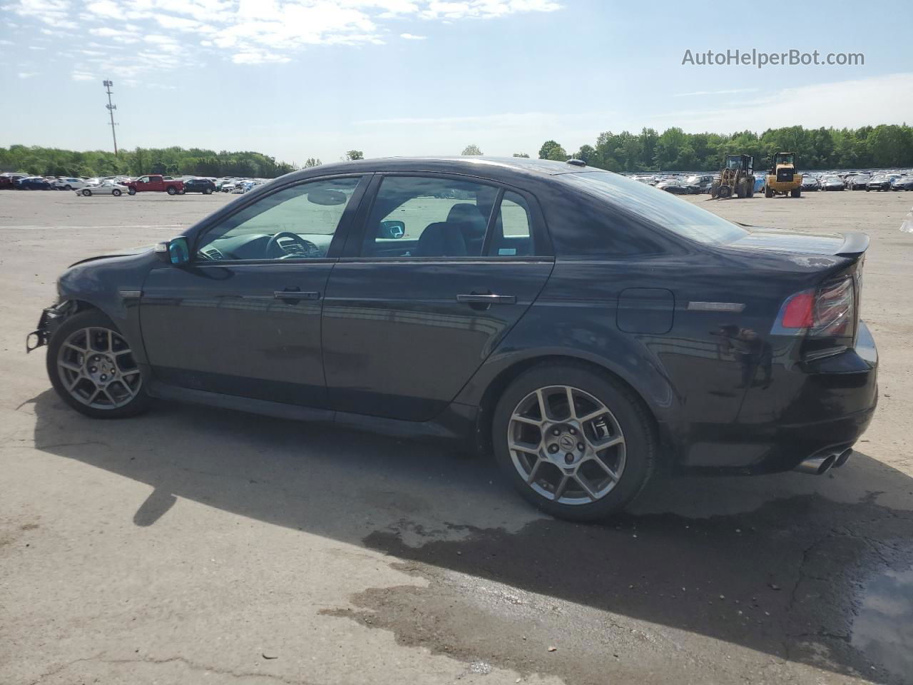 2008 Acura Tl Type S Black vin: 19UUA76568A020738