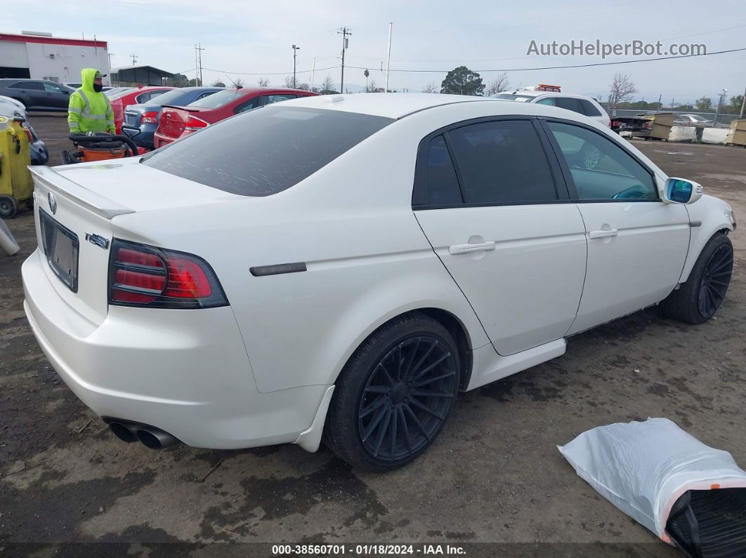 2008 Acura Tl Type S Белый vin: 19UUA76578A006346