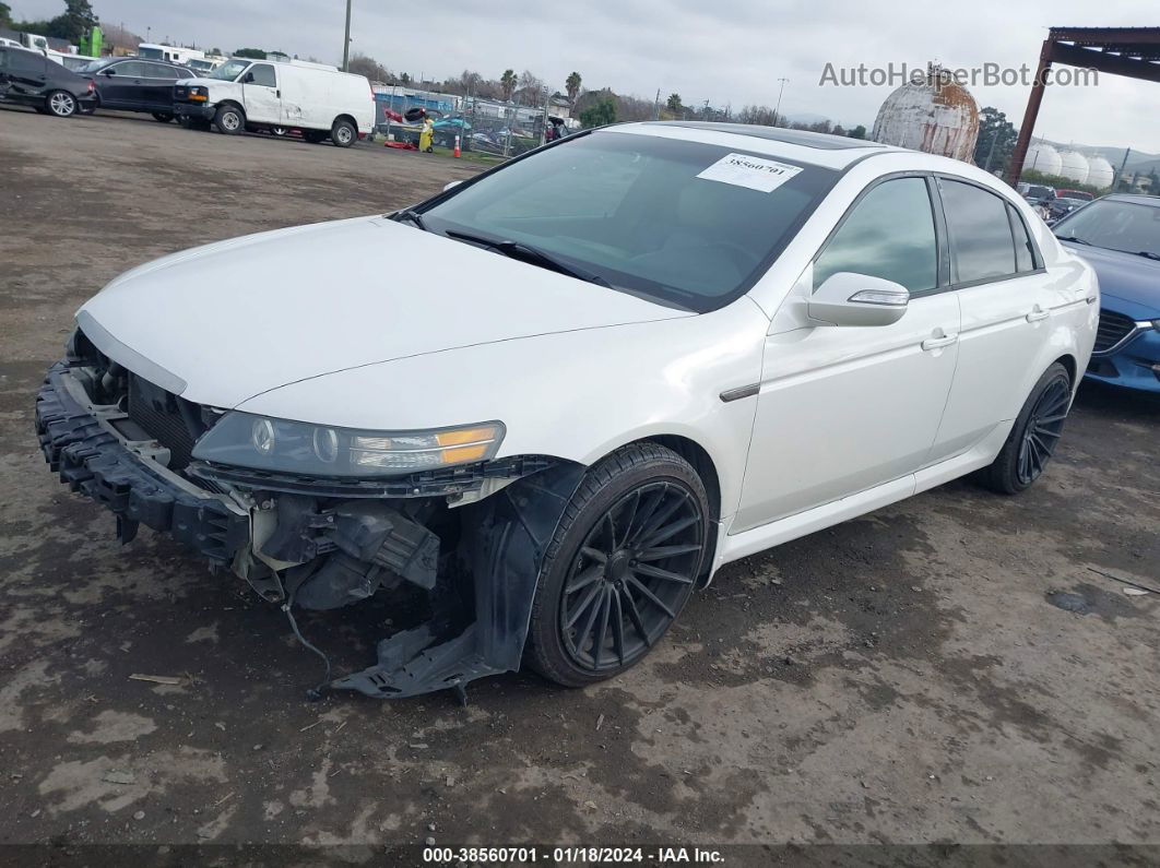 2008 Acura Tl Type S Белый vin: 19UUA76578A006346