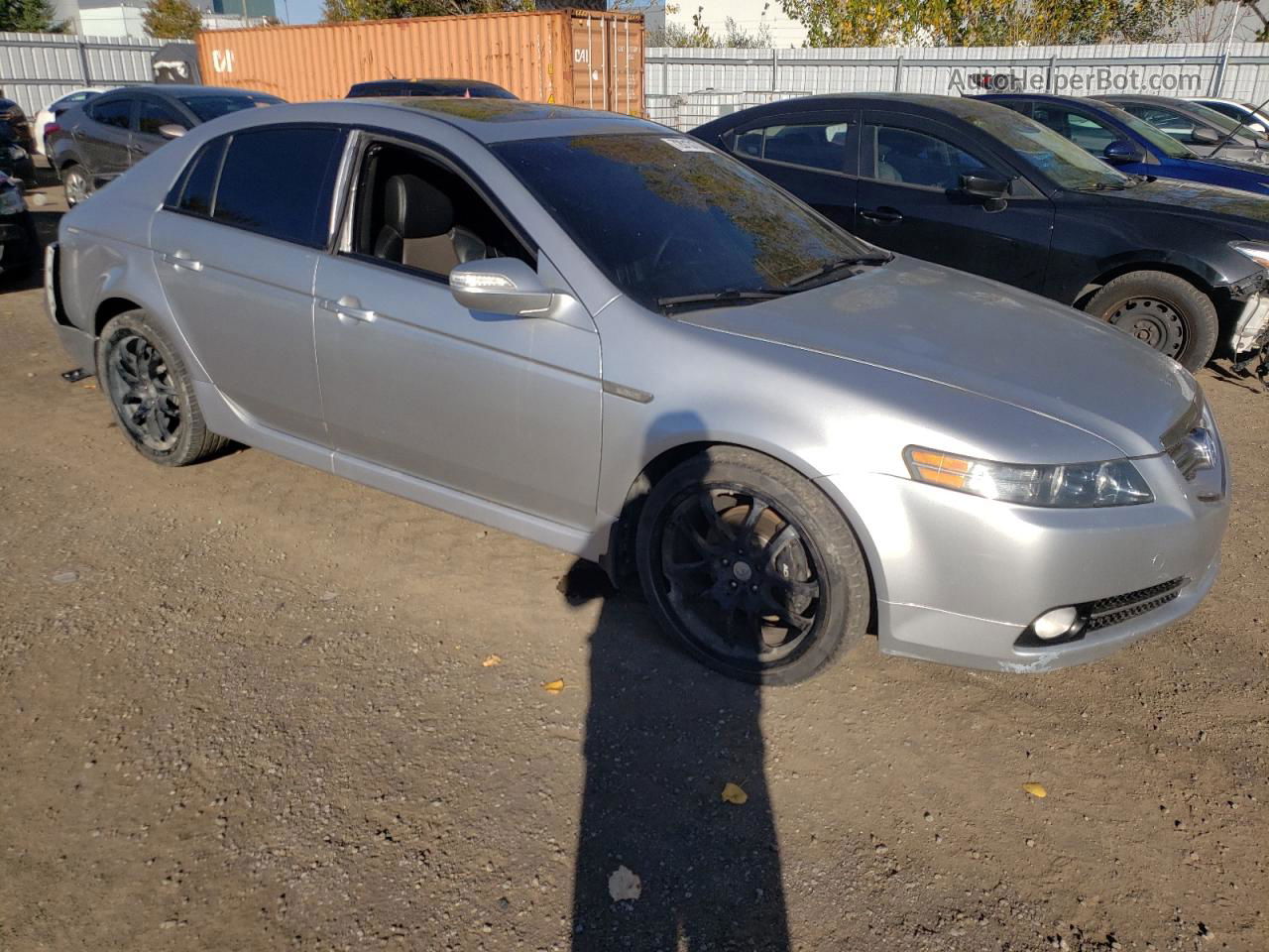 2008 Acura Tl Type S Silver vin: 19UUA76578A800098