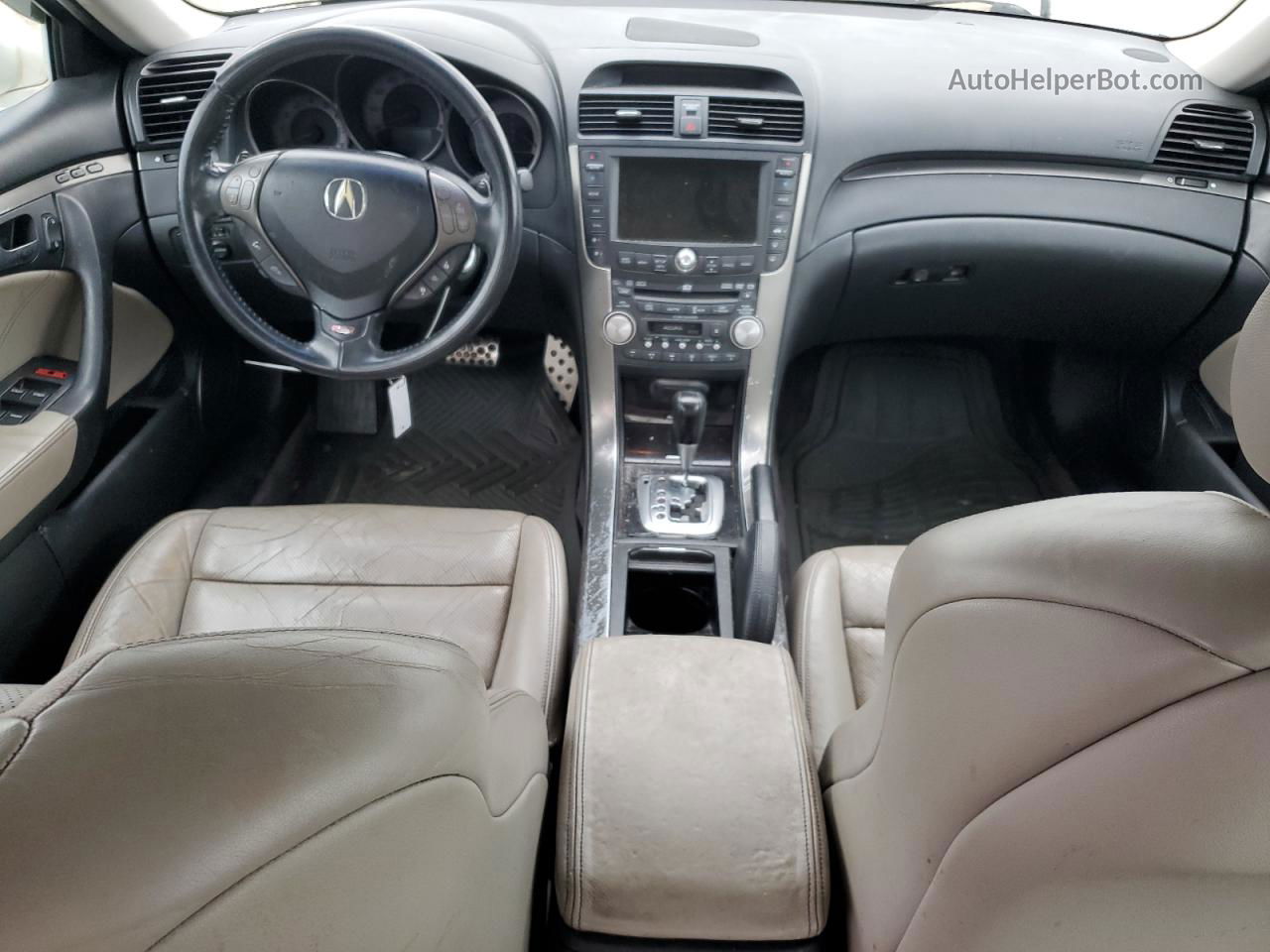 2008 Acura Tl Type S Белый vin: 19UUA76588A006727