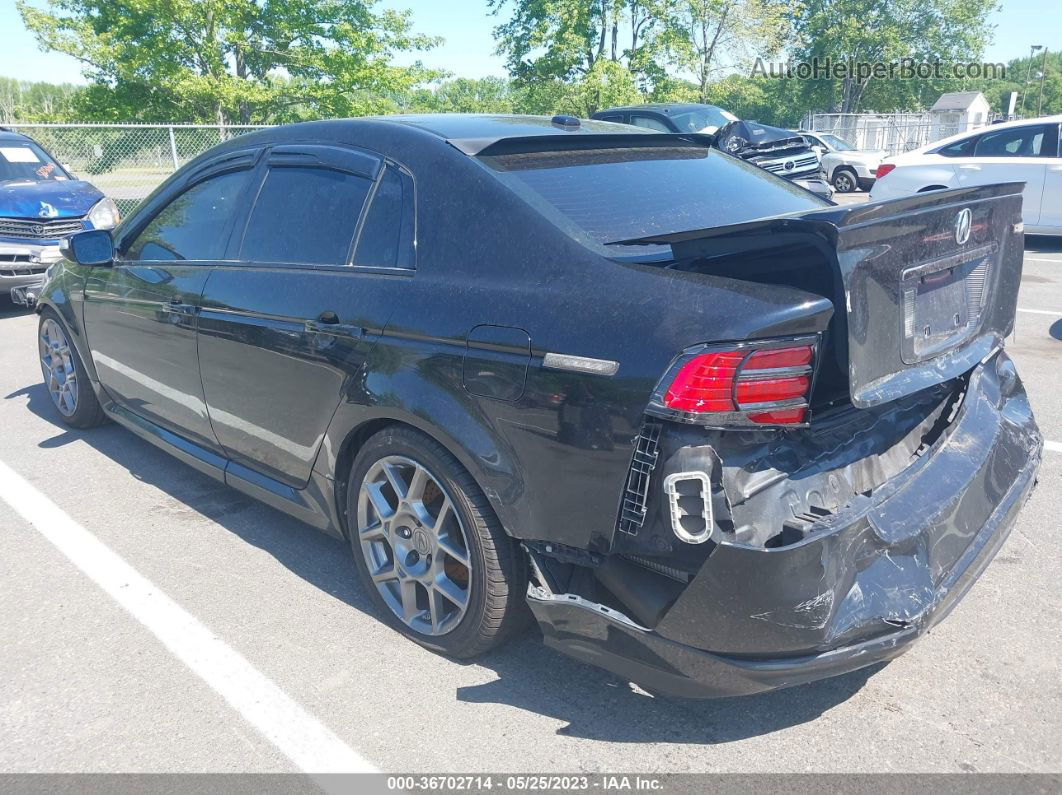 2008 Acura Tl Type-s Black vin: 19UUA76588A040103