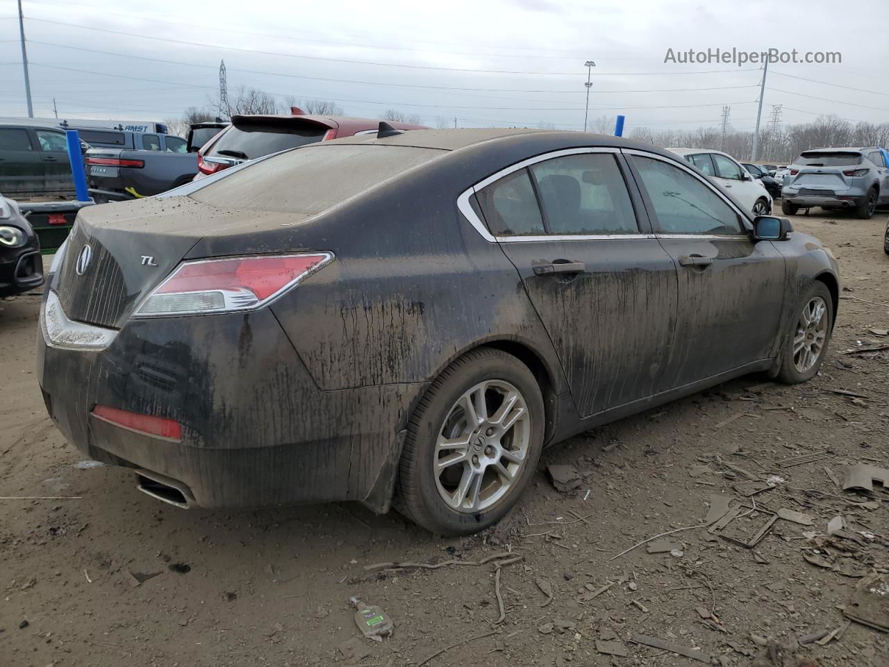 2010 Acura Tl  Black vin: 19UUA8F20AA012572