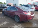 2010 Acura Tl 3.5 Burgundy vin: 19UUA8F20AA016394