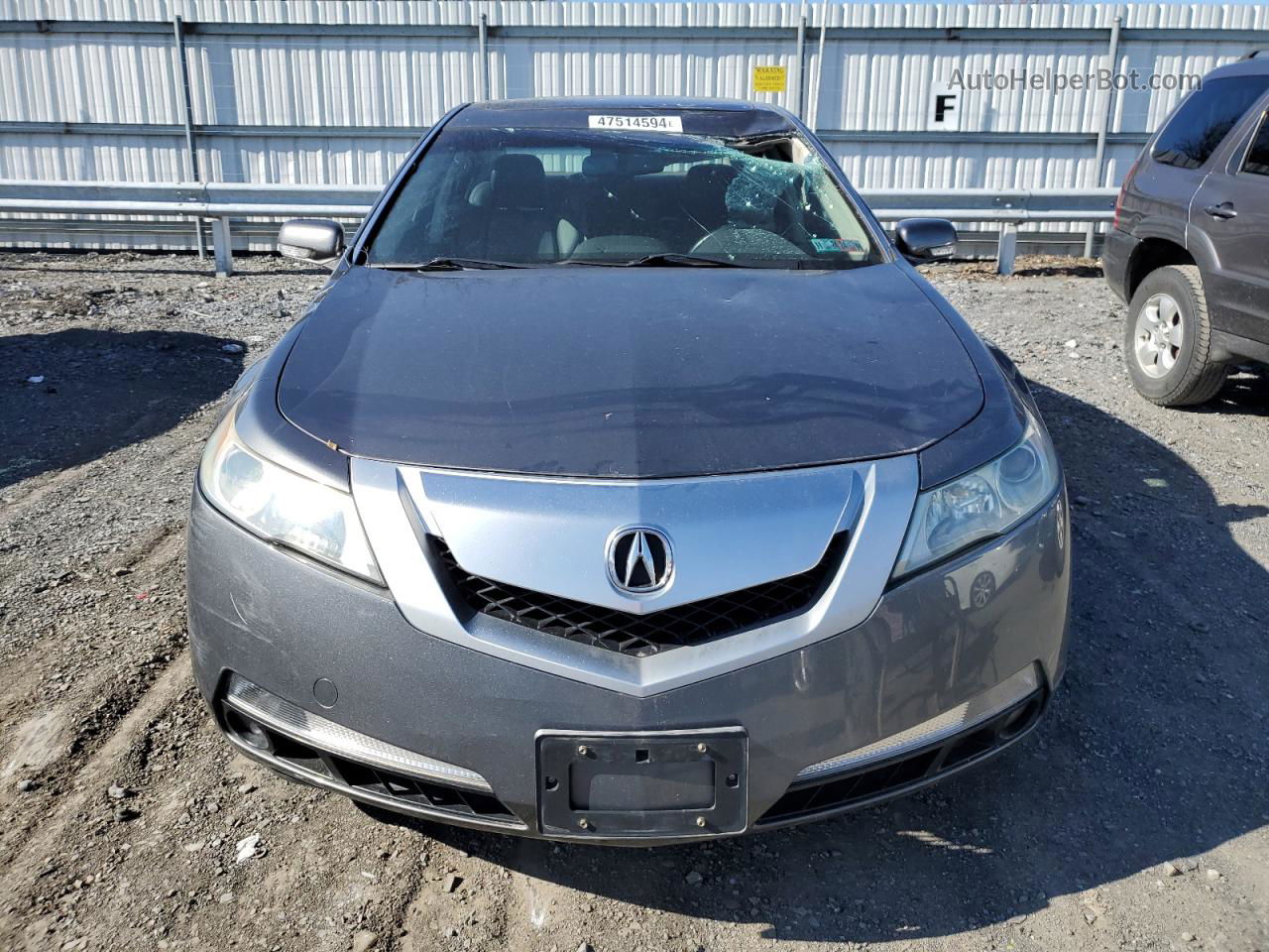 2010 Acura Tl  Gray vin: 19UUA8F20AA017304