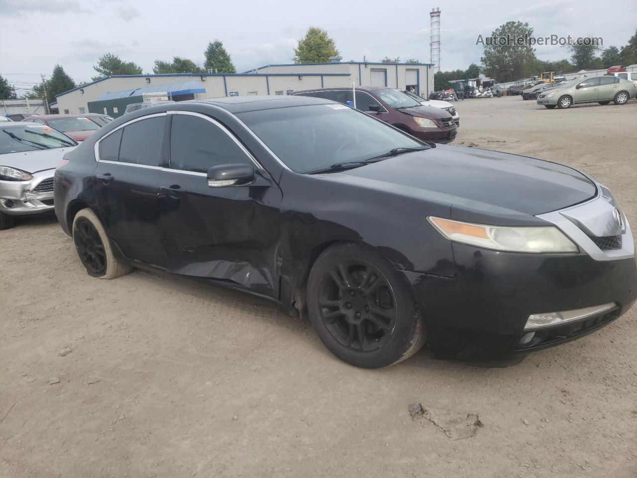 2010 Acura Tl  Черный vin: 19UUA8F21AA008451