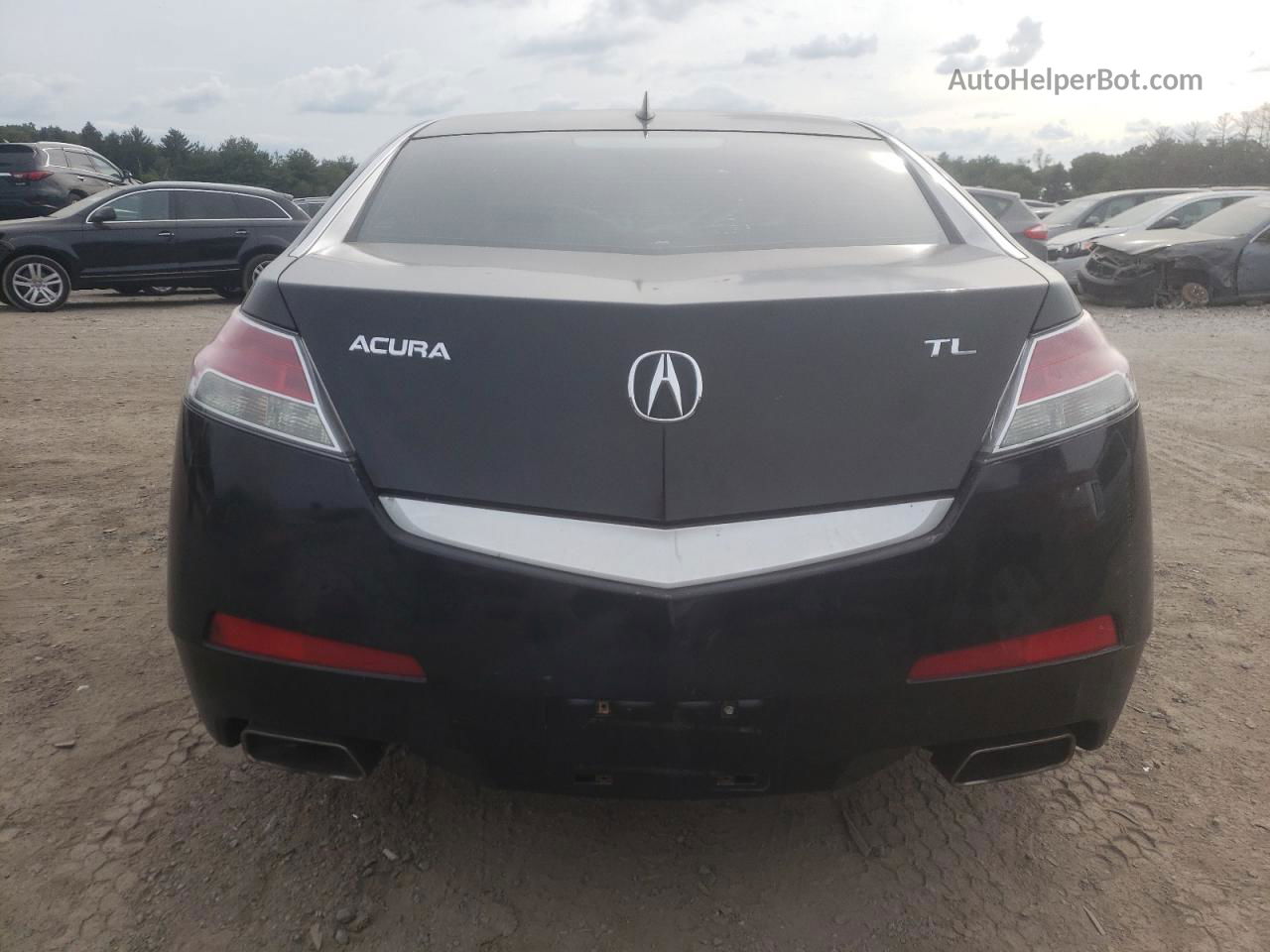 2010 Acura Tl  Черный vin: 19UUA8F21AA008451