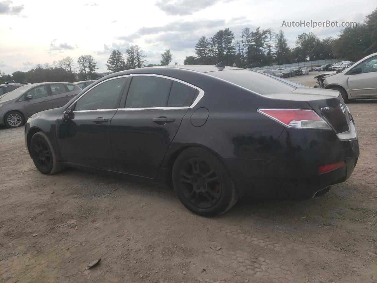 2010 Acura Tl  Черный vin: 19UUA8F21AA008451