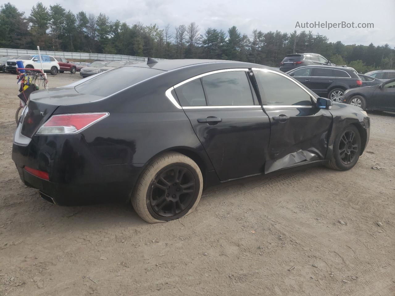 2010 Acura Tl  Black vin: 19UUA8F21AA008451