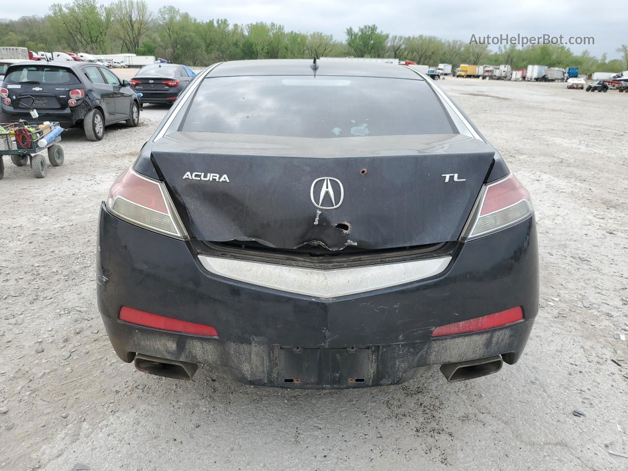 2010 Acura Tl  Black vin: 19UUA8F21AA027016