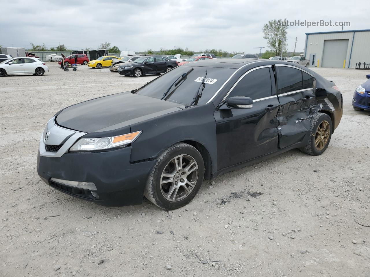 2010 Acura Tl  Black vin: 19UUA8F21AA027016