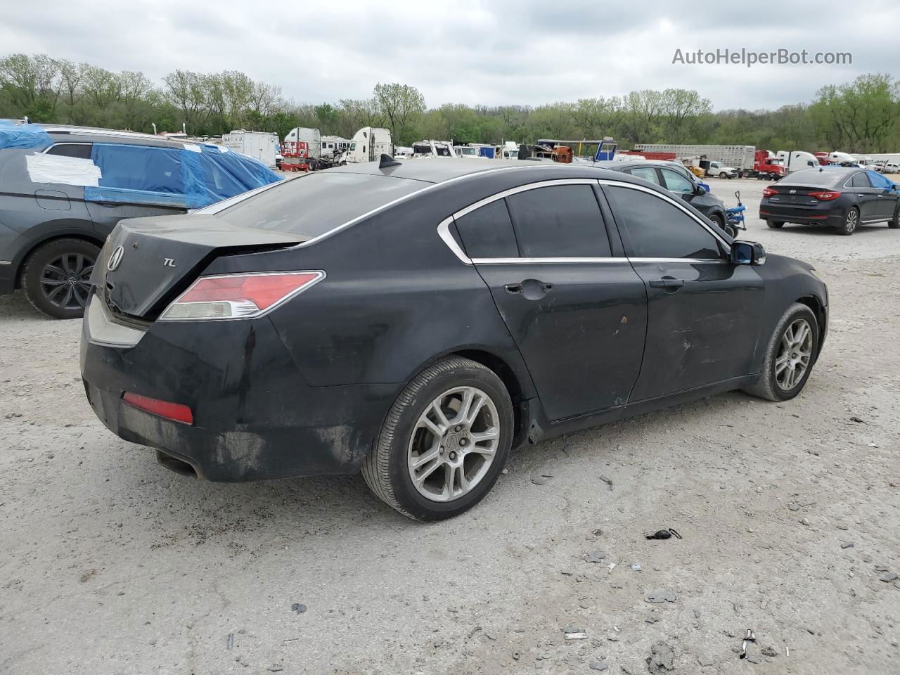 2010 Acura Tl  Black vin: 19UUA8F21AA027016