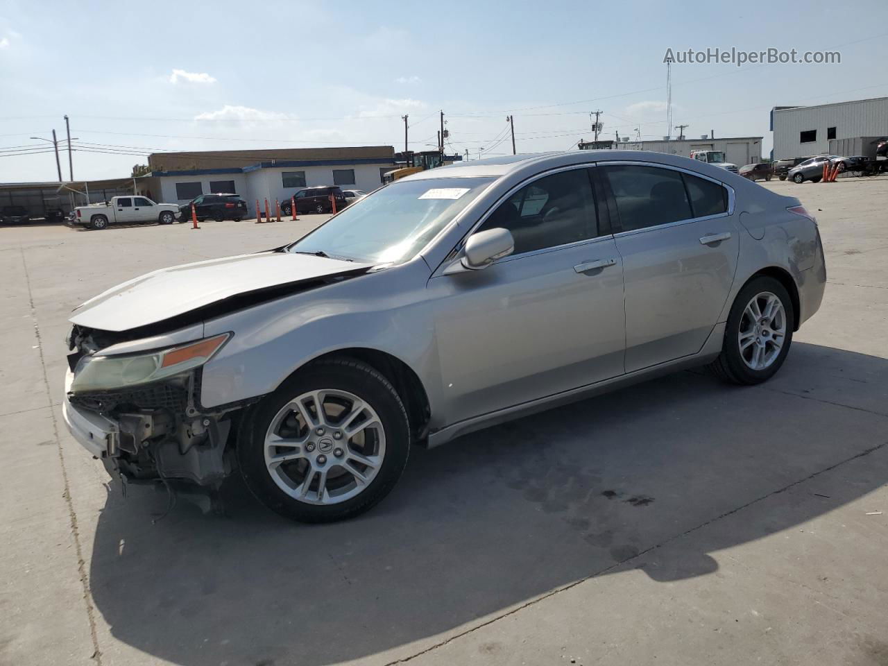 2010 Acura Tl  Silver vin: 19UUA8F22AA001573