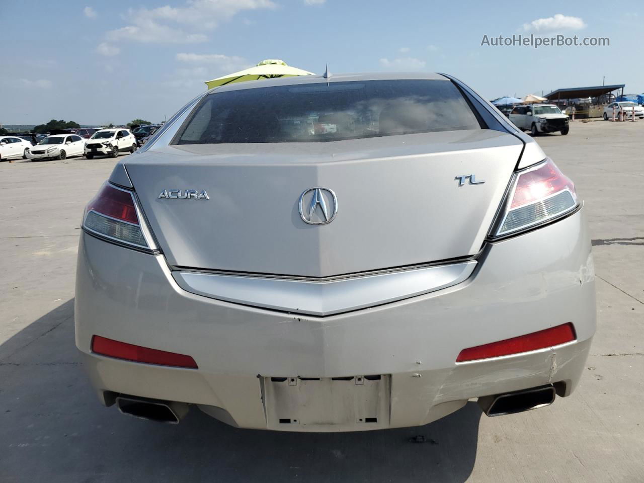 2010 Acura Tl  Silver vin: 19UUA8F22AA001573