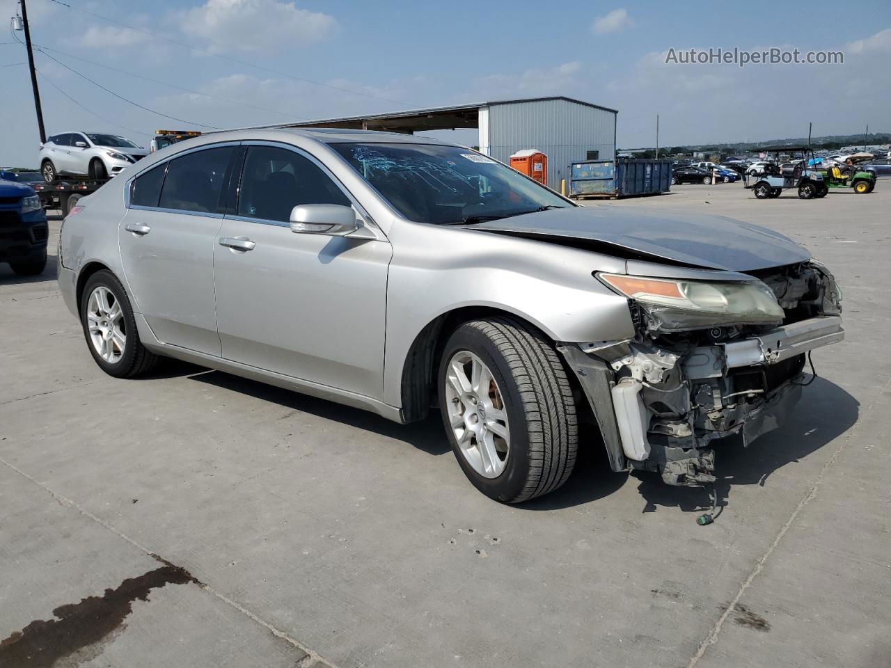 2010 Acura Tl  Silver vin: 19UUA8F22AA001573