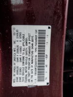 2010 Acura Tl  Burgundy vin: 19UUA8F22AA015134