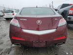 2010 Acura Tl  Burgundy vin: 19UUA8F22AA015134