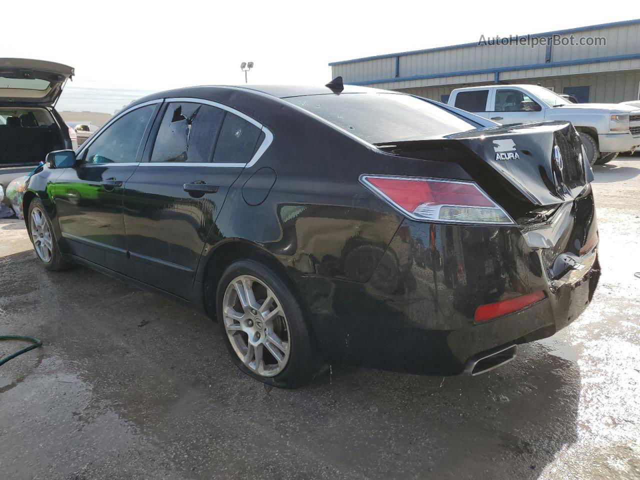 2010 Acura Tl  Черный vin: 19UUA8F22AA020382