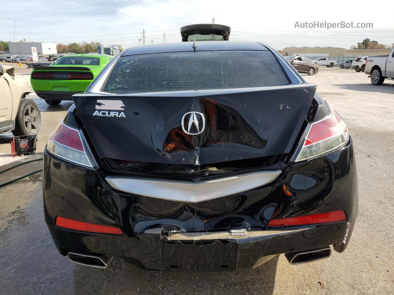 2010 Acura Tl  Black vin: 19UUA8F22AA020382