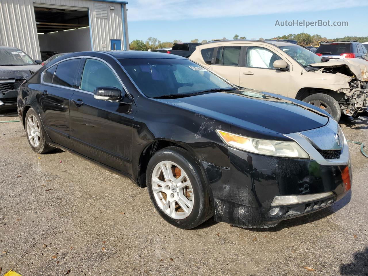 2010 Acura Tl  Черный vin: 19UUA8F22AA020382